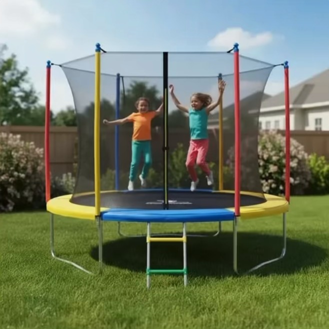 Cama Elástica Infantil Pula Pula 2.44 M Home Plus Rede