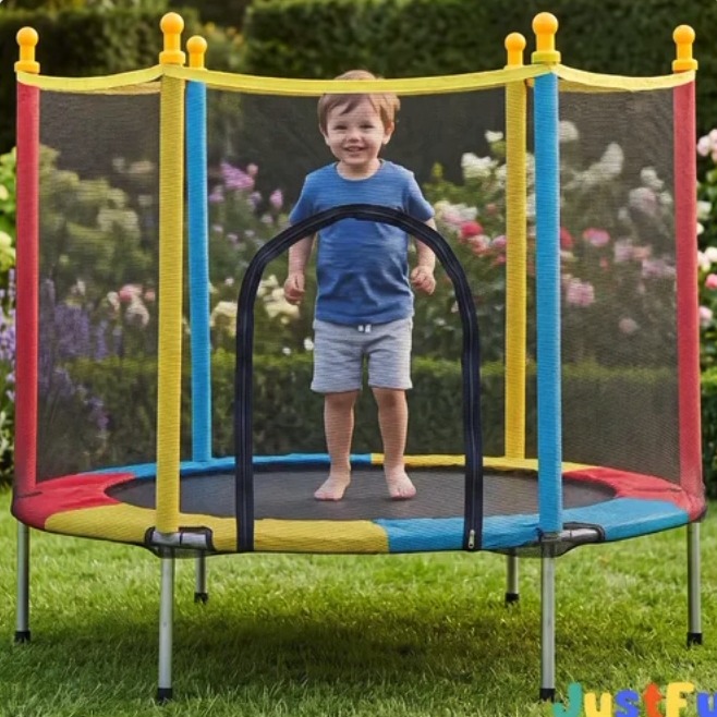 Cama Elástica Pula Pula Trampolim JustFun 1,40m
