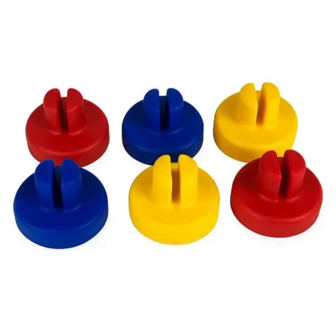 Kit Com 6 Ponteiras Para Pula Pula Haste De Cama Elástica